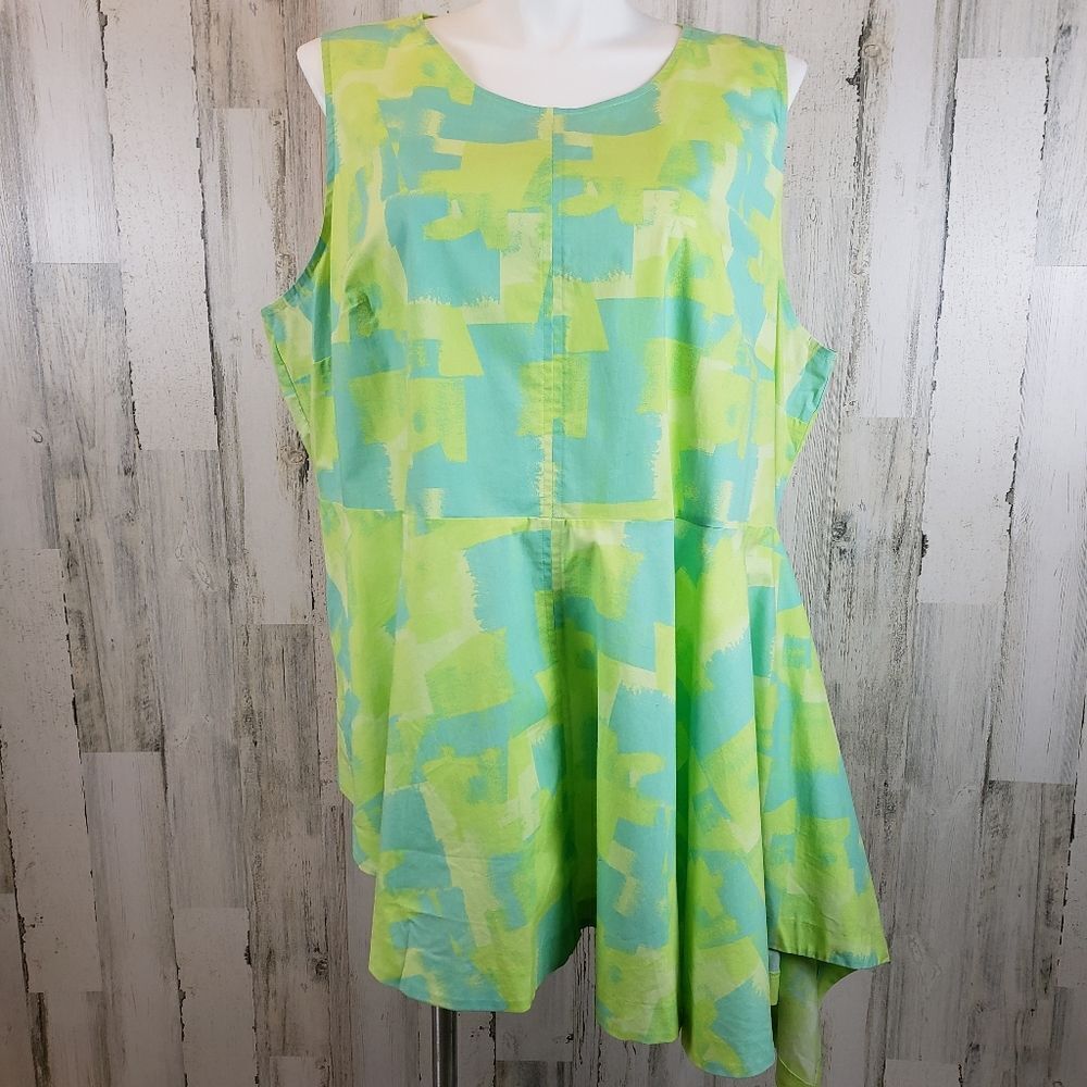 Lane Bryant Asymmetrical Top sz 26